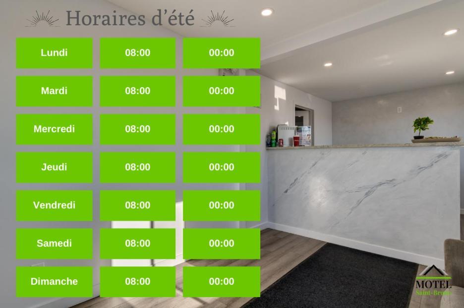 Motel Saint Bruno Saint-Bruno-de-Montarville Exterior foto